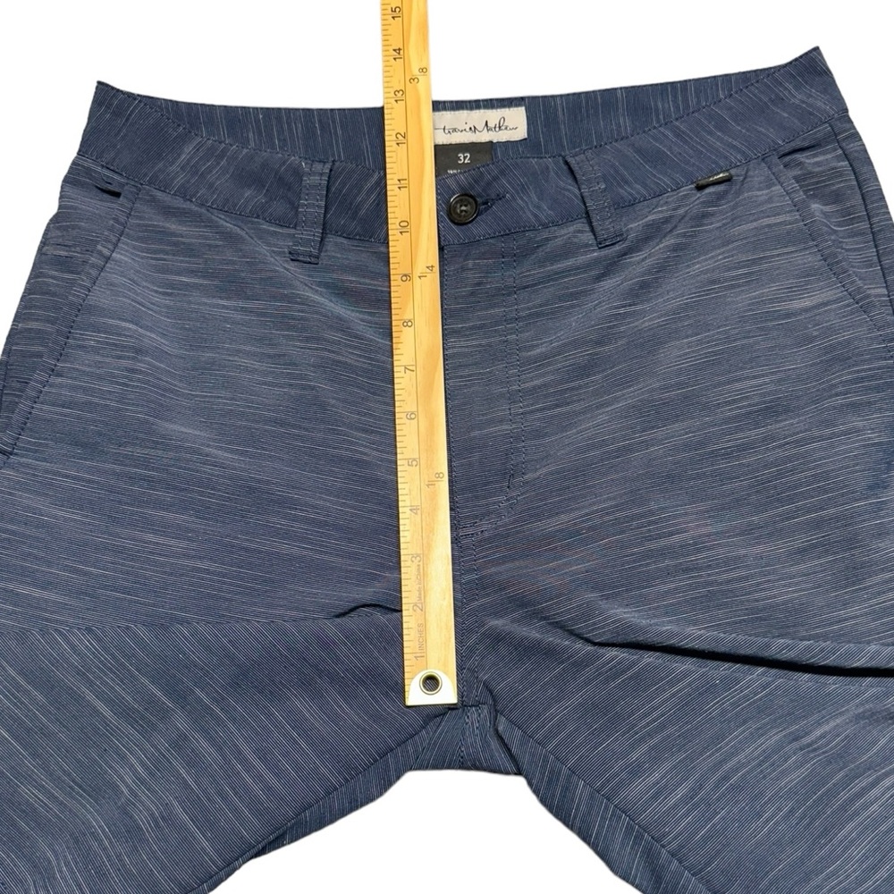 Travis Mathew Beck Shorts Blue Mens 32 Performance Golf Athletic Preppy Summer - Picture 10 of 14